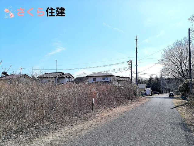 那須塩原市三区町540　土地の前面道路含む現地写真