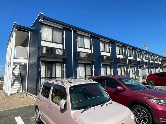加古川市尾上町長田のアパートの外観