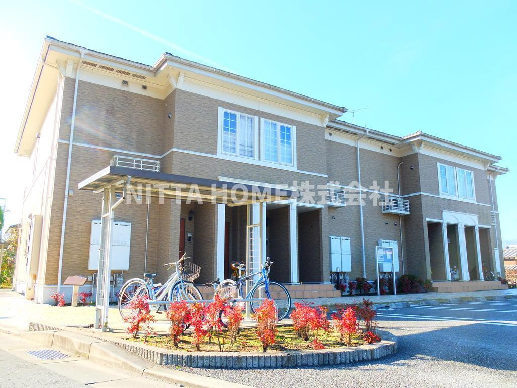 丹波市氷上町横田のアパートの外観|防犯カメラ設置！敷金・礼金０円のお部屋です＊