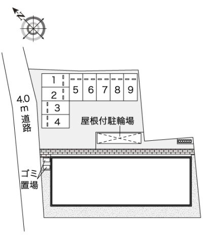 レオネクスト葵の駐車場