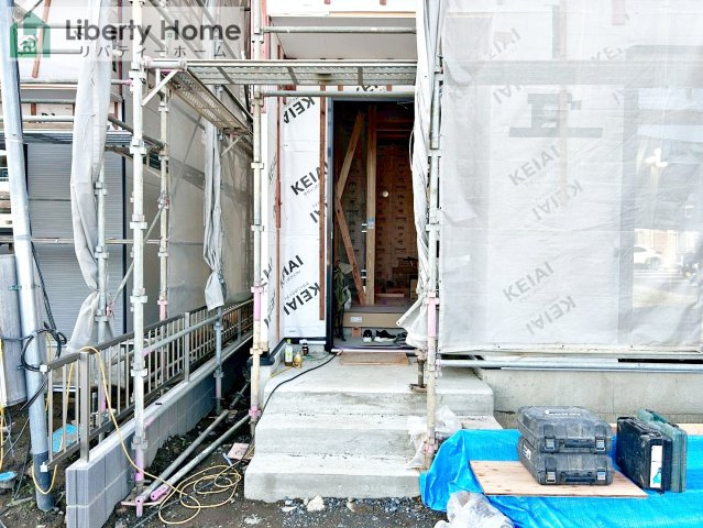 常陸太田市西三町1期　新築戸建　2号棟のエントランス