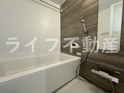 グラン今里NORTH　仲介手数料無料の浴室|コンパクトで使いやすいお風呂です