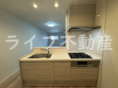 グラン今里NORTH　仲介手数料無料のキッチン|きれいなキッチンです