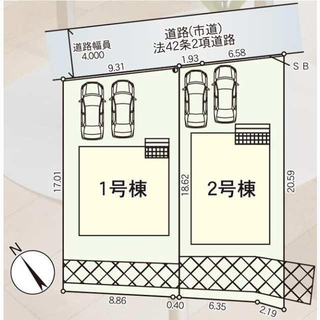 北九州市門司区上二十町第2の区画図| 