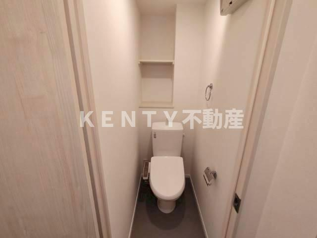 【トイレ】 | ルネコート大鳥居 | 落ち着いた色調のトイレです