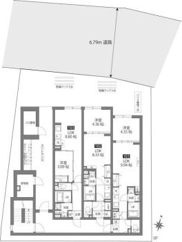 【間取り】 | ルネコート大鳥居