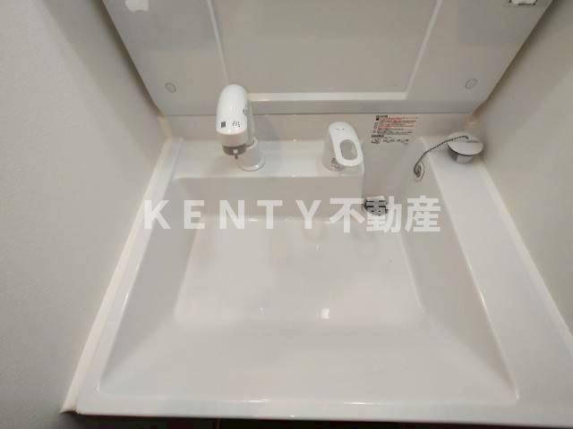 【洗面所】 | ルネコート大鳥居 | 使いやすい洗面所です