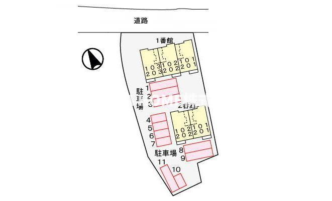 ファインレジデンス２番館のエントランス|専用のゴミ捨て場があります＊