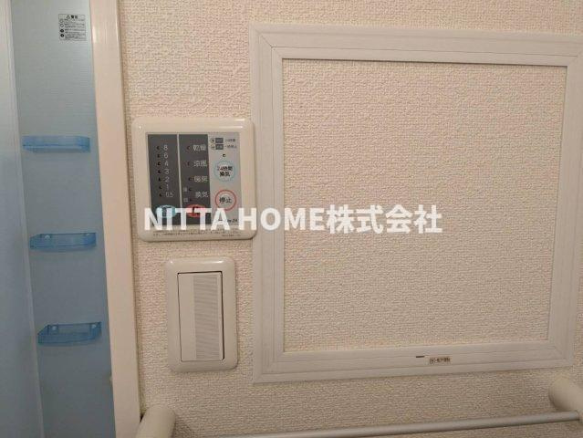 ファインレジデンス２番館のその他|換気ができるパネルです◇