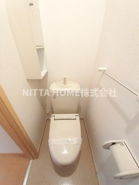 サンローラＢのトイレ|暖房便座の独立トイレです★