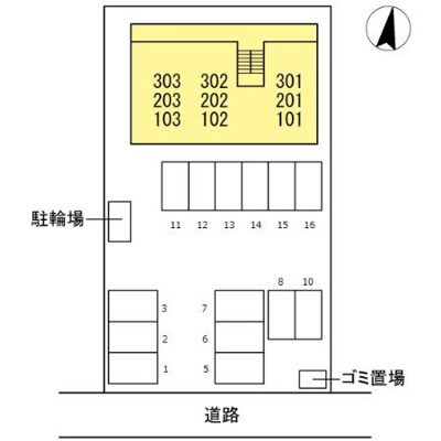 【区画図】 | リヴィエール野上