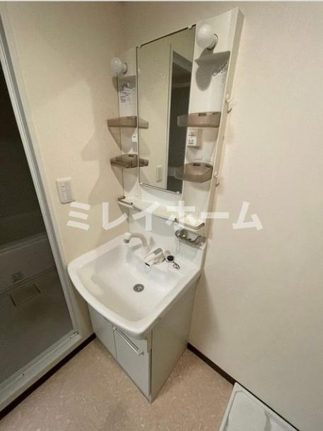 マナロコーポの洗面所