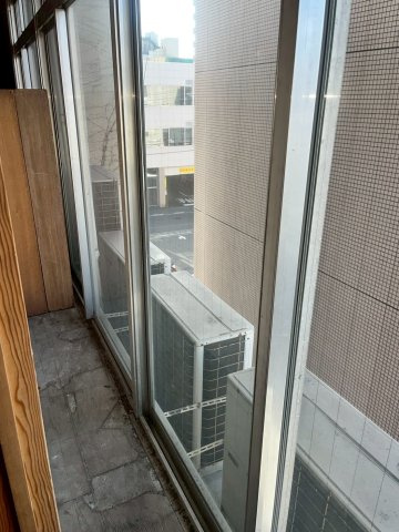 久留米市日吉町の賃貸マンションのバルコニー