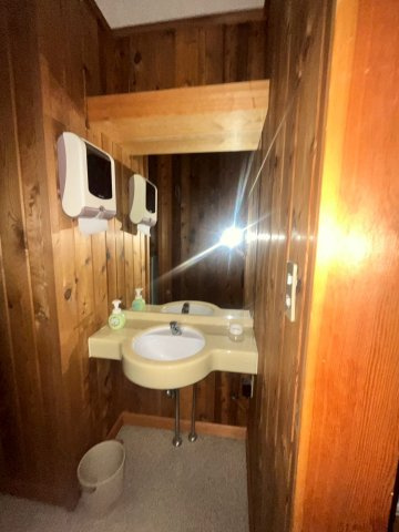 久留米市日吉町の賃貸マンションの洗面所