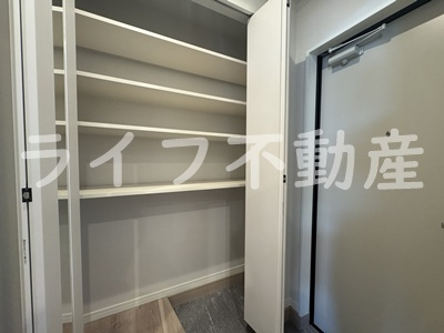 グラン今里NORTH　仲介手数料無料の収納|収納のためのスペースです