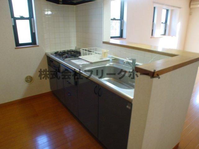 杉並区南荻窪３丁目のアパートのキッチン