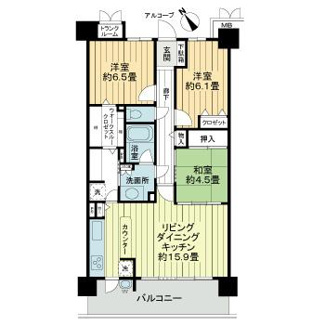 【間取り】 | サーパス南彦根駅前