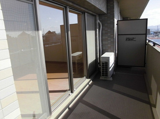 【バルコニー】 | サーパス南彦根駅前 | バルコニー　※前回募集時／２０１８年１１月の写真