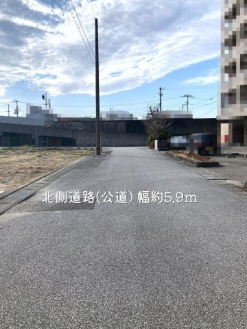 【前面道路含む現地写真】 | 高知市高そね/全8区画