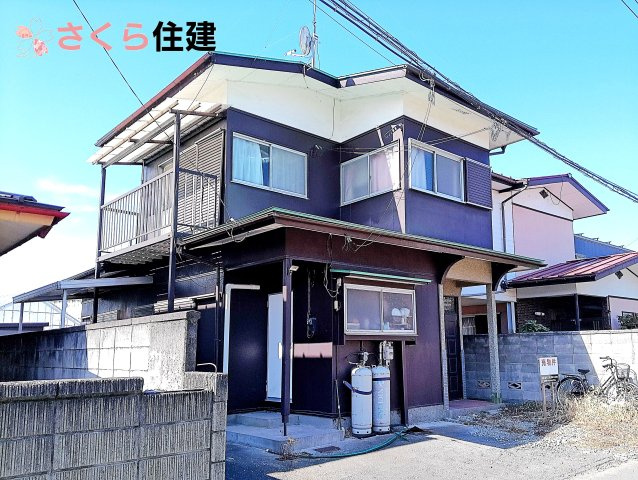 那須塩原市西富山　中古物件の外観|昭和52年築