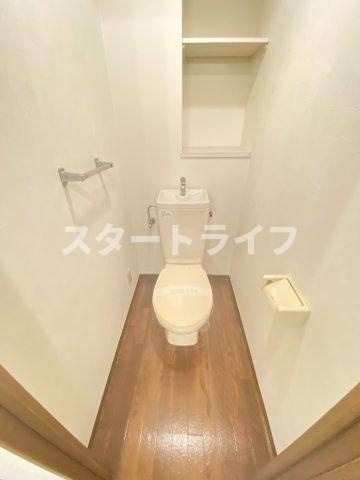 大阪市淀川区野中南１丁目の賃貸マンションのトイレ