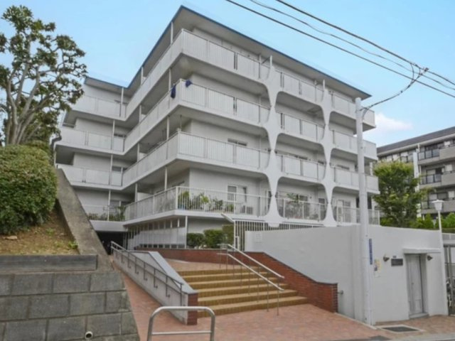 南馬込スカイハイツの外観|外観は落ち着いています