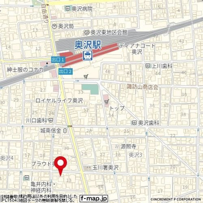 【地図】 | ハイタウン自由が丘