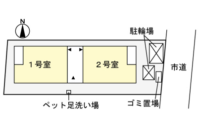 【区画図】 | アンジュ茨木