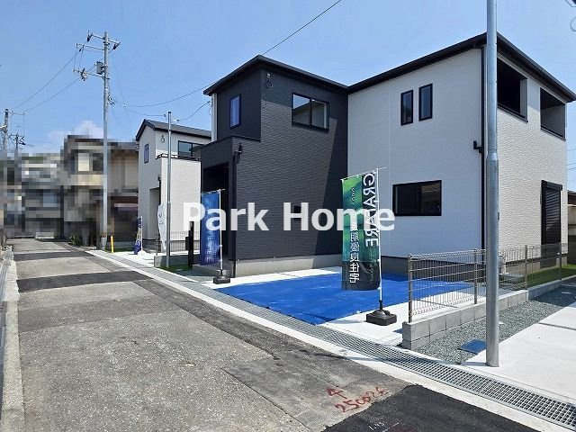 高知市東城山町-3期3棟2- 新築戸建ての前面道路含む現地写真