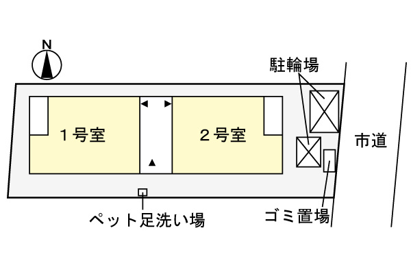 【区画図】 | アンジュ茨木