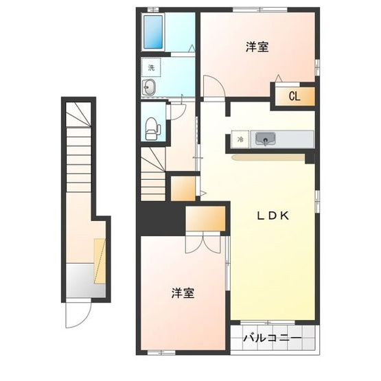 【間取り】 | ミッテフリーデⅢ