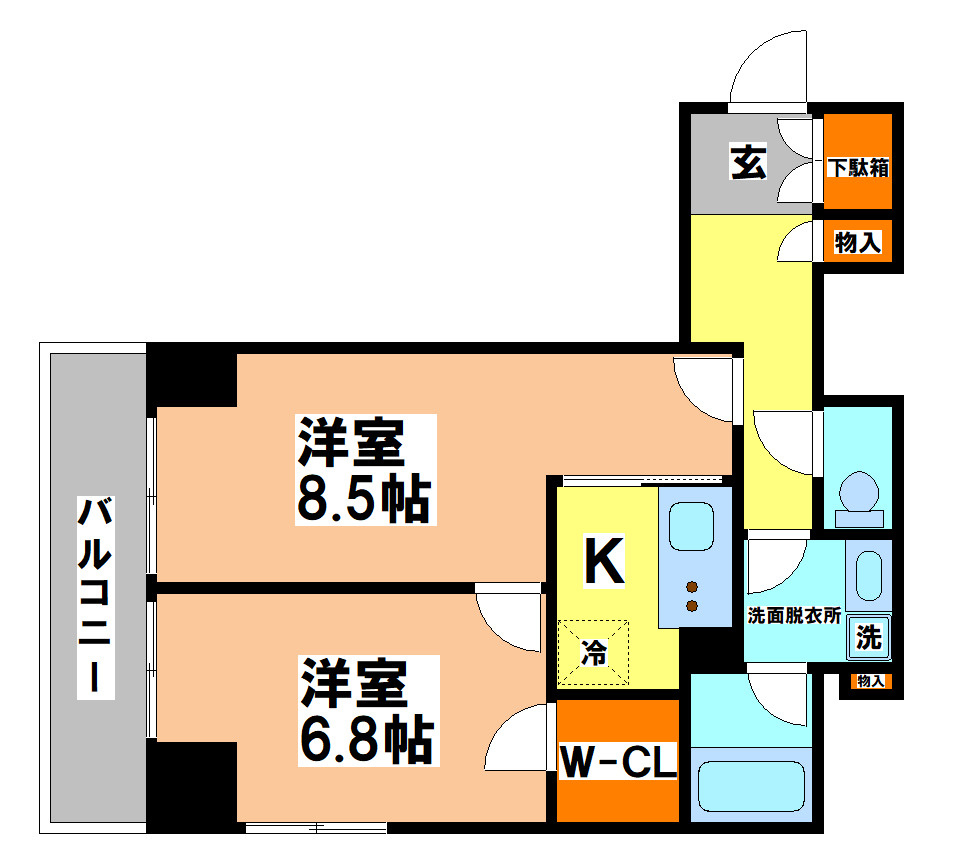 武蔵野市中町２丁目の賃貸マンション