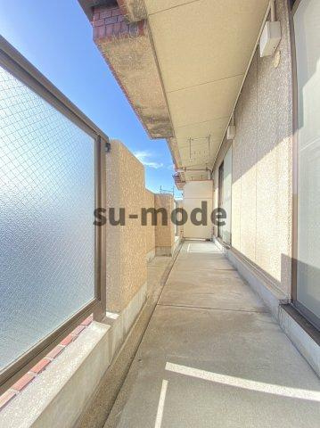 第3グリーンハイツのバルコニー