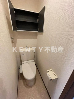 【トイレ】 | マナロコーポ | 落ち着いた色調のトイレです