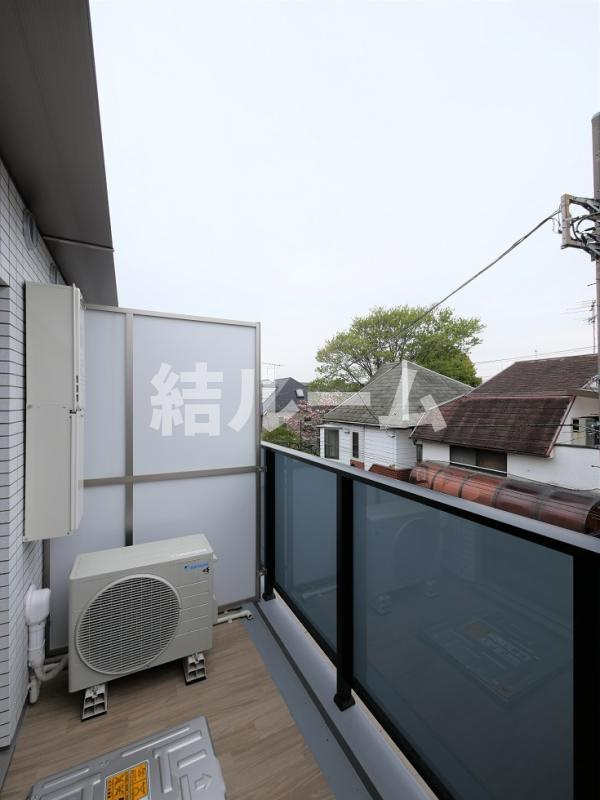 豊島区千早３丁目の賃貸マンションのバルコニー