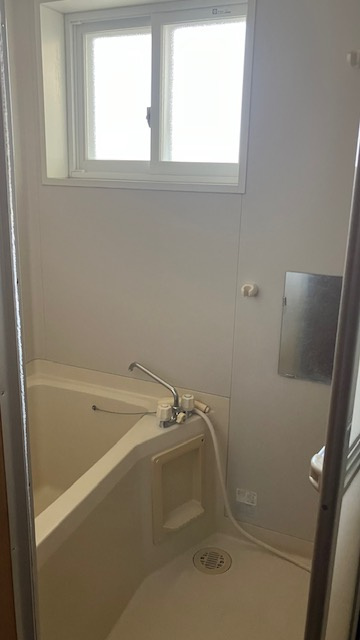 キャニオン十和田A棟の浴室|日々の疲れを癒すお風呂付です