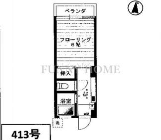 【間取り】 | 第三通南ビル
