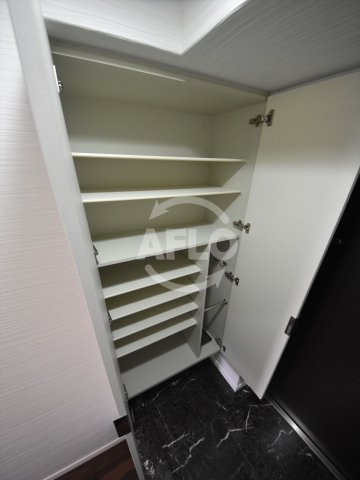 グランドロアール天満橋の収納|グランドロアール天満橋　シューズボックス