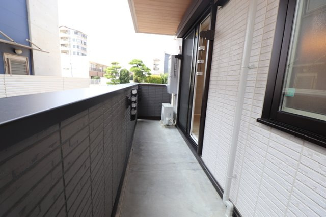 (仮称)D-ROOM水前寺5丁目のバルコニー