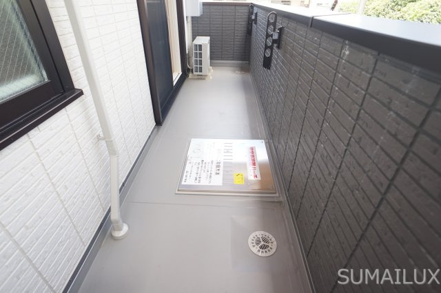 (仮称)D-ROOM水前寺5丁目のバルコニー