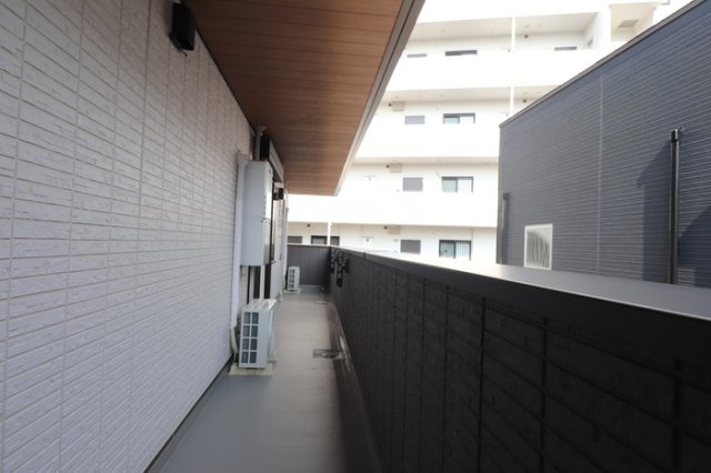 (仮称)D-ROOM水前寺5丁目のバルコニー