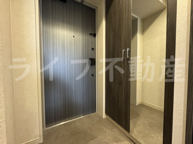 ブランシエスタ森ノ宮の玄関|落ち着いた玄関です