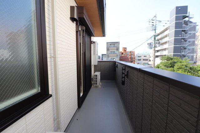 (仮称)D-ROOM水前寺5丁目のバルコニー