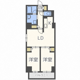 【間取り】 | ビッグパレス南６条