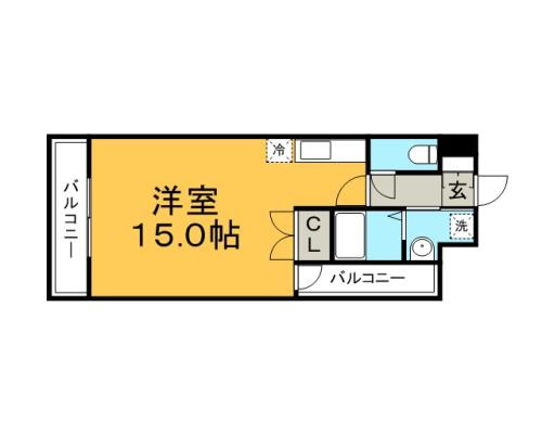 リード中央町の間取り