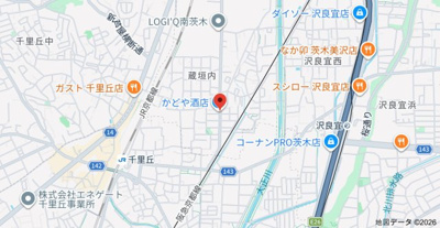 【地図】 | リアコート千里丘INORTH