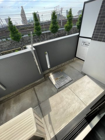 ピーステン名駅南　名古屋市賃貸　仲介手数料無料のバルコニー