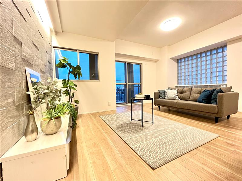 甲南コーポラスの居間・リビング|リビングダイニング