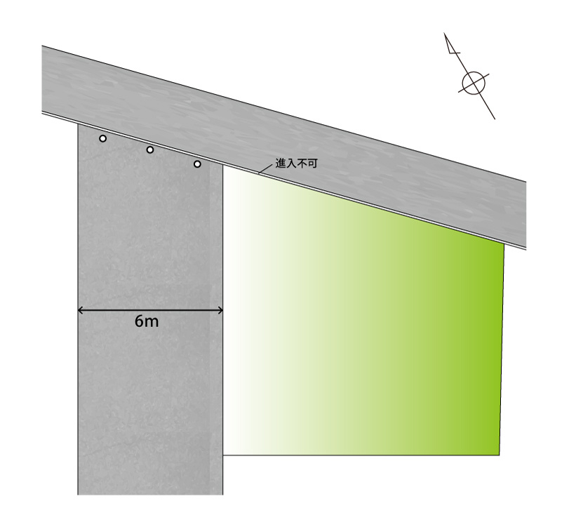 ライフフィールド古屋1区画（77-26）の区画図