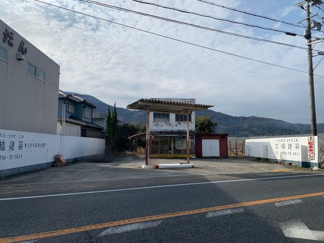 紀の川市嶋　売土地の外観